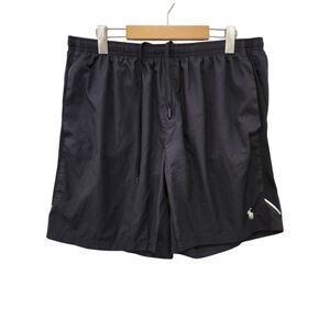 Polo Ralph Lauren Performance Lined Shorts Size XXL Black Stretch Zip Pocket